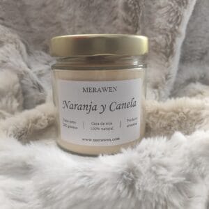 Vela de Naranja y Canela