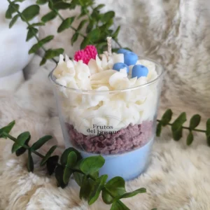 Vela de Postre de Frutos del Bosque