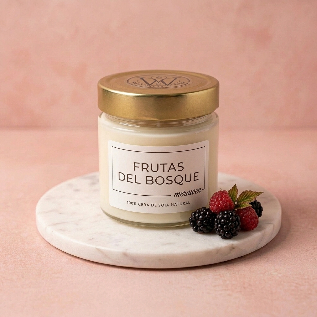 Vela de Frutas del Bosque
